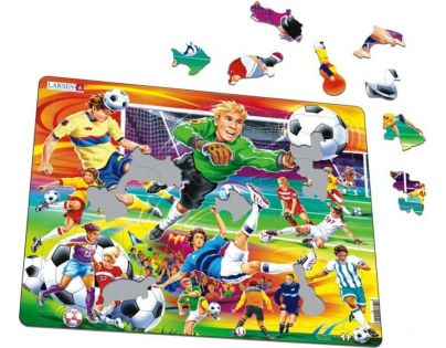 Larsen Puzzle Futbal - soccer