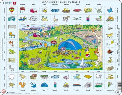 Larsen Puzzle Hodina angličtiny 4