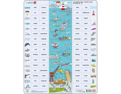 Larsen Puzzle Hodina angličtiny 8