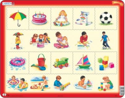 Larsen Puzzle Kombi puzzle