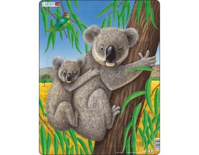 Larsen Puzzle Medvídek Koala s mládětem