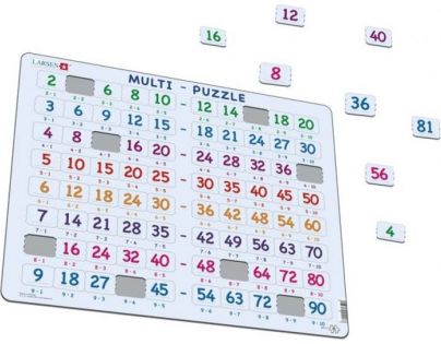 Larsen Puzzle Násobenie 2 - 90