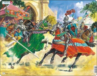 Larsen Puzzle Rytiersky turnaj