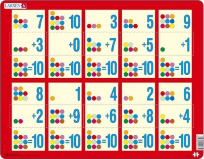 Larsen Puzzle Sčítanie do 10 II.