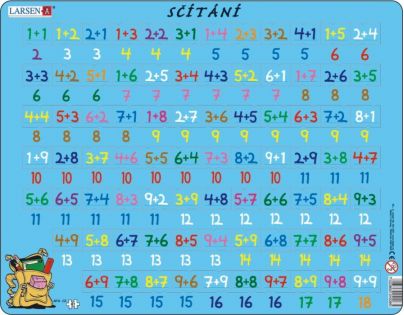 Larsen Puzzle Sčítanie