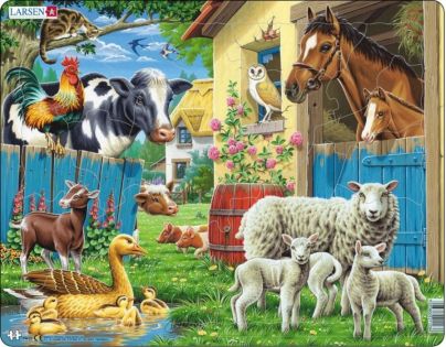 Larsen Puzzle Zvieratá na farme