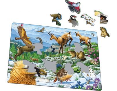 Larsen Puzzle Zvieratá na horách