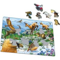 Larsen Puzzle Zvieratá na horách 2