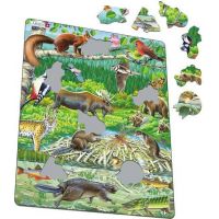 Larsen Puzzle Zvířátka v lese 2