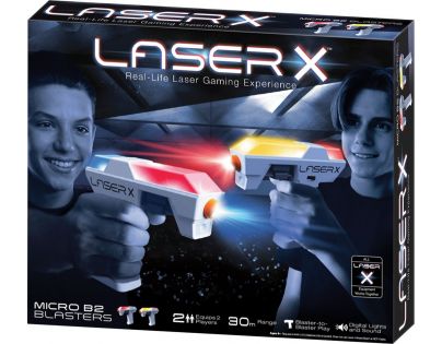 Laser X mikro blaster šport sada pre 2 hráčov