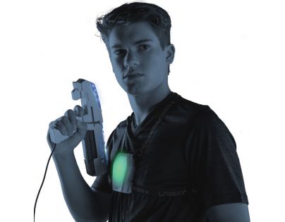 Laser-X pištoľ na infračervené lúče dvojitá sada