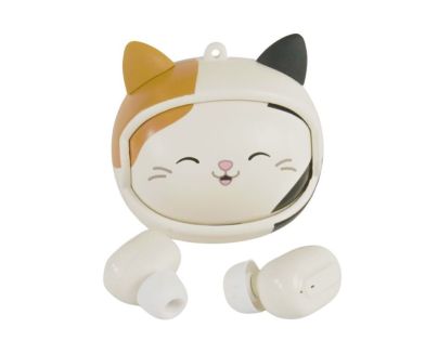 Lazerbuilt Squishmallows Face-change TWS Earbuds - Cam