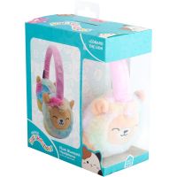 Lazerbuilt Squishmallows Plush Bluetooth Headphones - Leonard 4