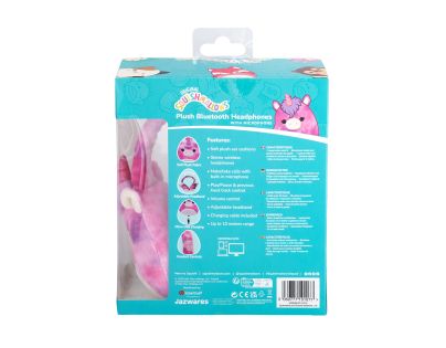 Lazerbuilt Squishmallows Plyšové Bluetooth Slúchadlá - Lola