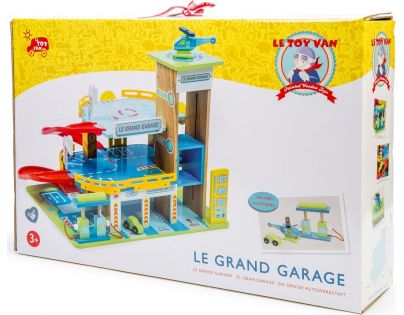 Le Toy Van Garáž Le Grand - Oiškozený obal