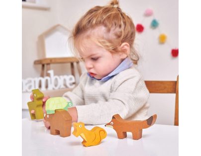 Le Toy Van Petilou Skladacia veža zvieratka