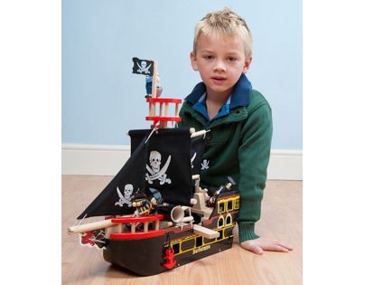 Le Toy Van Pirátska loď Barbarossa