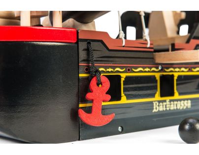Le Toy Van Pirátska loď Barbarossa