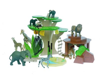 Safari Le Toy Van park pro figurky zvířátek