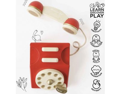 Le Toy Van Telefón Vintage