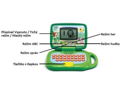 Leapfrog Můj první Leaptop Zelený