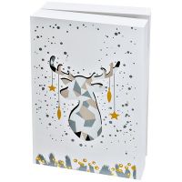 Solight Adventný kalendár Kniha 8 LED 40 x 30 cm 2