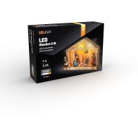 Solight Drevený Betlehem 7 LED 30 x 21 cm 6