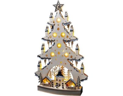 Solight Vianočný stromček stolný 23 LED - Poškodený obal