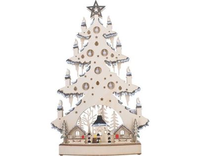 Solight Vianočný stromček stolný 23 LED - Poškodený obal