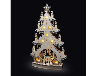 Solight Vianočný stromček stolný 23 LED - Poškodený obal