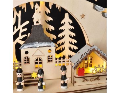 Solight Vianočný stromček stolný 23 LED - Poškodený obal