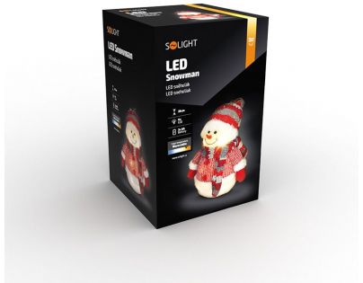 Solight Snehuliak vnútorný 6 LED 70 cm