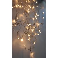 Solight Vianočný záves cencúle 120 LED teplé biele svetlo 5