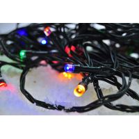 Solight Vonkajšia vianočná reťaz 500 LED 50 m viacfarebný 2