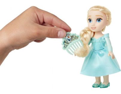 Ledové království II panenka 15 cm s hřebínkem Elsa