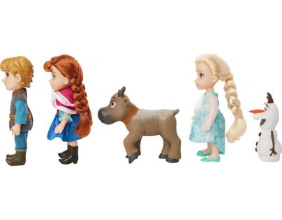 Ľadové kráľovstvo II Veľký set s figúrkami Anna, Elsa, Olaf, Kristof 15 cm