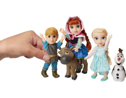 Ľadové kráľovstvo II Veľký set s figúrkami Anna, Elsa, Olaf, Kristof 15 cm