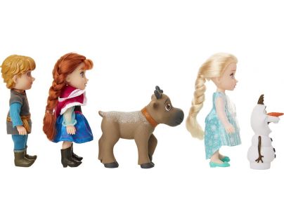 Ľadové kráľovstvo II Veľký set s figúrkami Anna, Elsa, Olaf, Kristof 15 cm