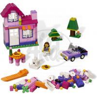 LEGO Kostičky 4625 Růžový box s kostkami 2