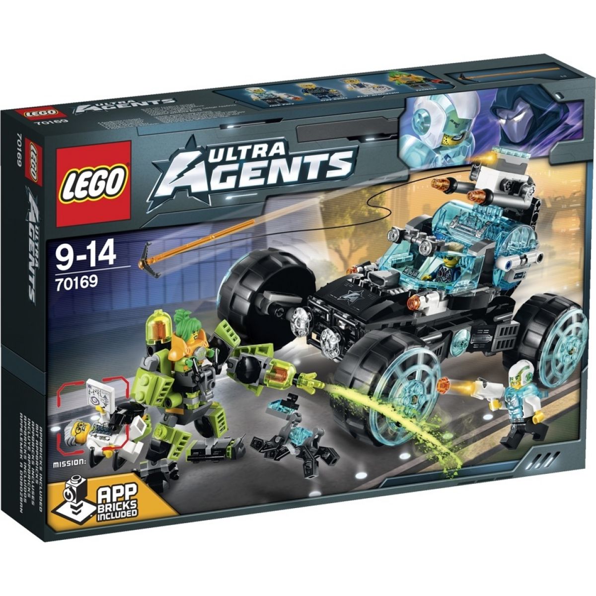 LEGO Agents 70169 - Hlídka tajných agentů