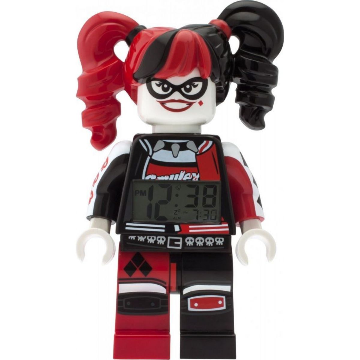 LEGO Batman Movie Harley Quinn hodiny s budíkom