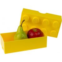 LEGO® Box na desiatu 10 x 20 x 7,5 cm žltý 2