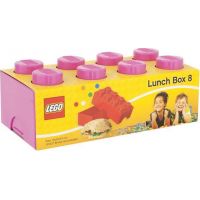 LEGO Box na desiatu 10 x 20 x 7,5 cm Ružová 2