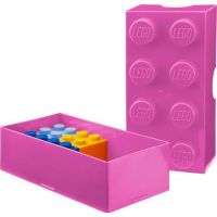 LEGO Box na desiatu 10 x 20 x 7,5 cm Ružová 4