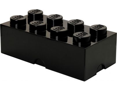 LEGO Box na desiatu 10 x 20 x 7,5 cm čierna