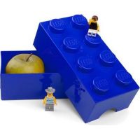 LEGO box na desiatu modrá 2