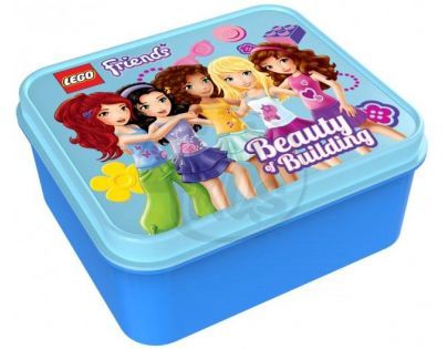 LEGO Box na svačinu - Friends modrý