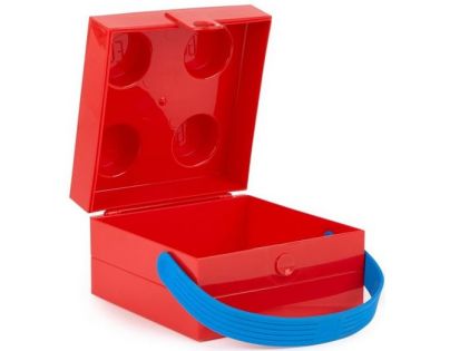 LEGO® box s rukoväťou červený