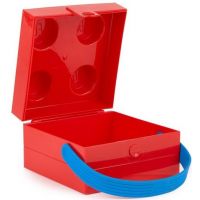 LEGO® box s rukoväťou červený 2
