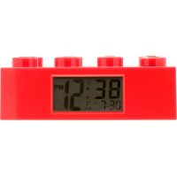 LEGO Brick Hodiny s budíkem Červená - Poškozený obal LEGO Brick Hodiny s budíkem Červená - Poškozený obal